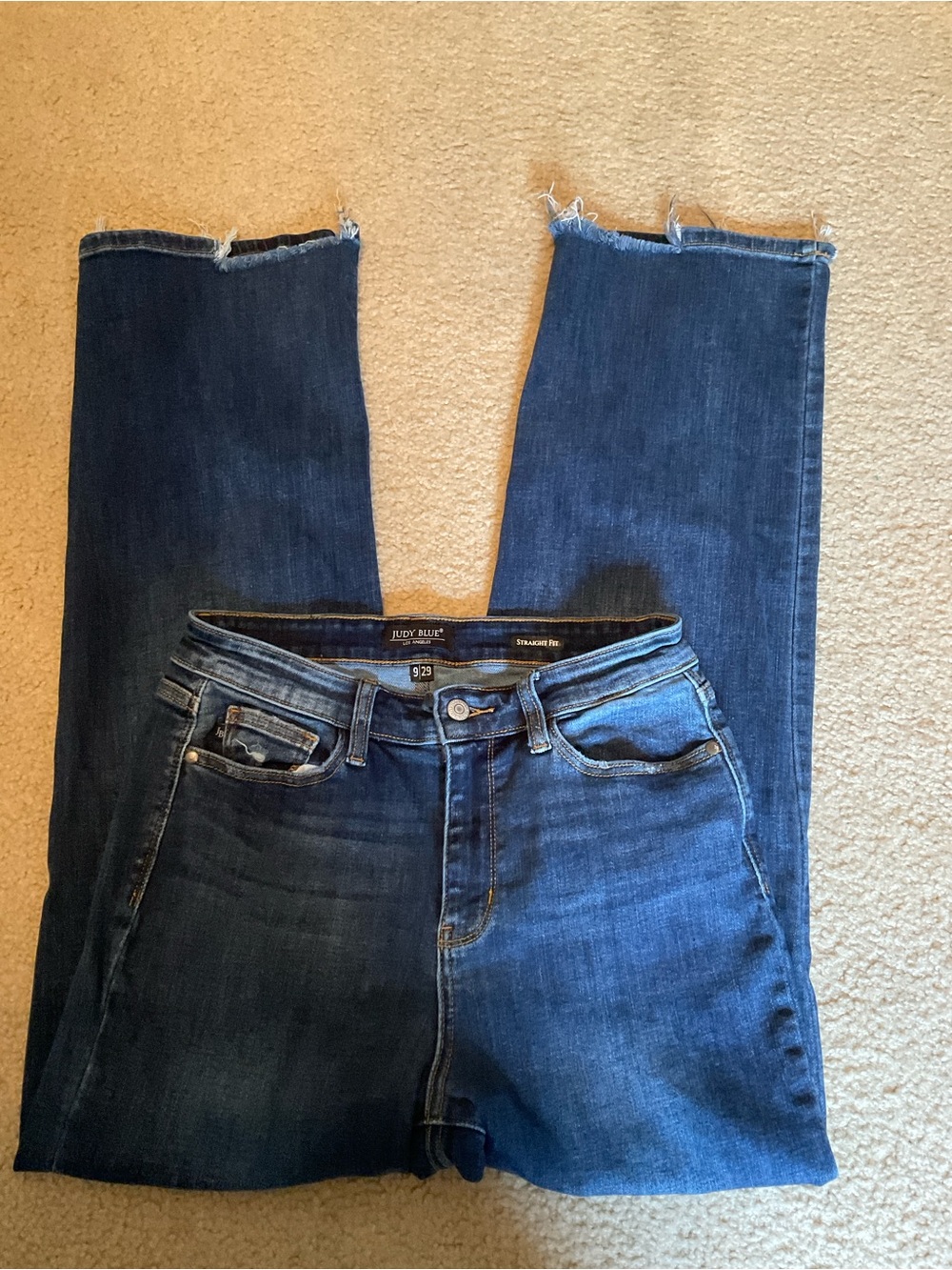 Judy Blue Straight Fit Jeans. Sz. 9/29 - Picture 3 of 3